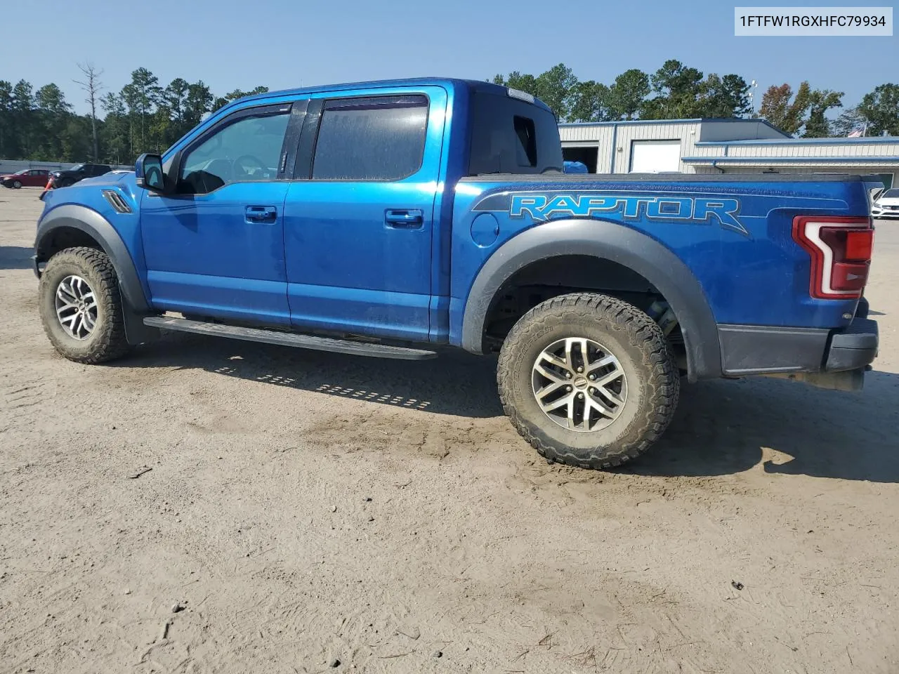 2017 Ford F150 Raptor VIN: 1FTFW1RGXHFC79934 Lot: 74214374