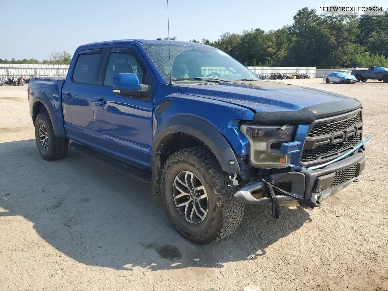 2017 Ford F150 Raptor VIN: 1FTFW1RGXHFC79934 Lot: 74214374