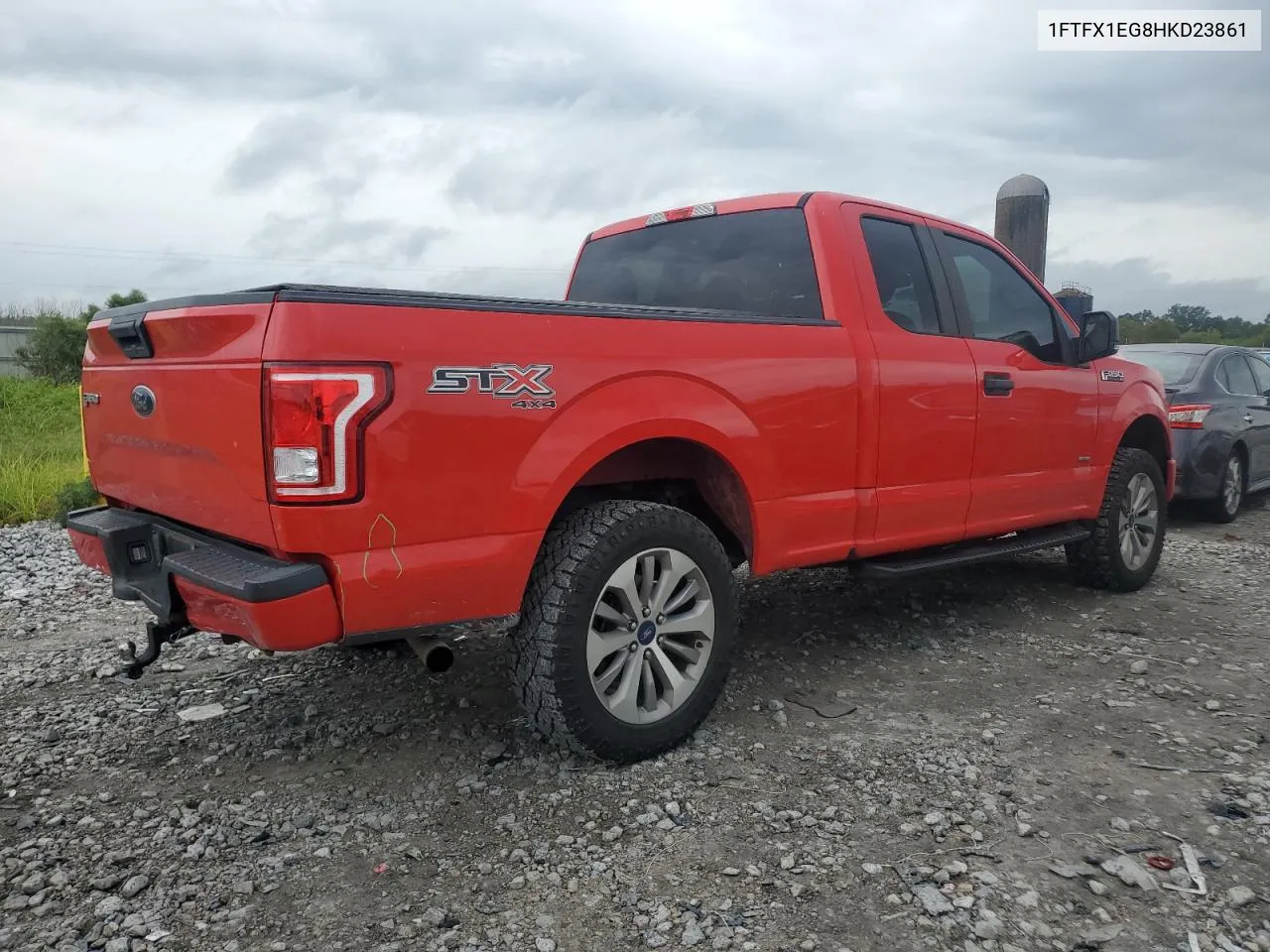 2017 Ford F150 Super Cab VIN: 1FTFX1EG8HKD23861 Lot: 74220594