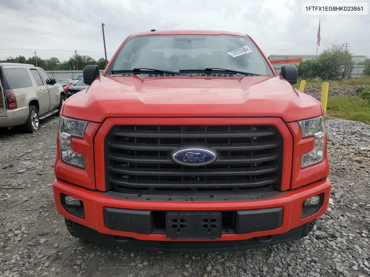 2017 Ford F150 Super Cab VIN: 1FTFX1EG8HKD23861 Lot: 74220594