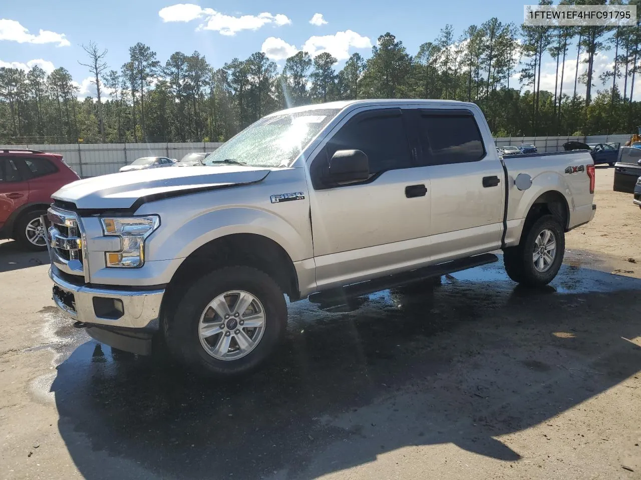 2017 Ford F150 Supercrew VIN: 1FTEW1EF4HFC91795 Lot: 74348254