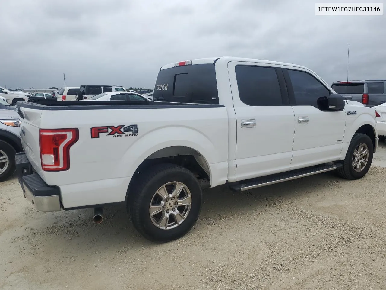 2017 Ford F150 Supercrew VIN: 1FTEW1EG7HFC31146 Lot: 74422154