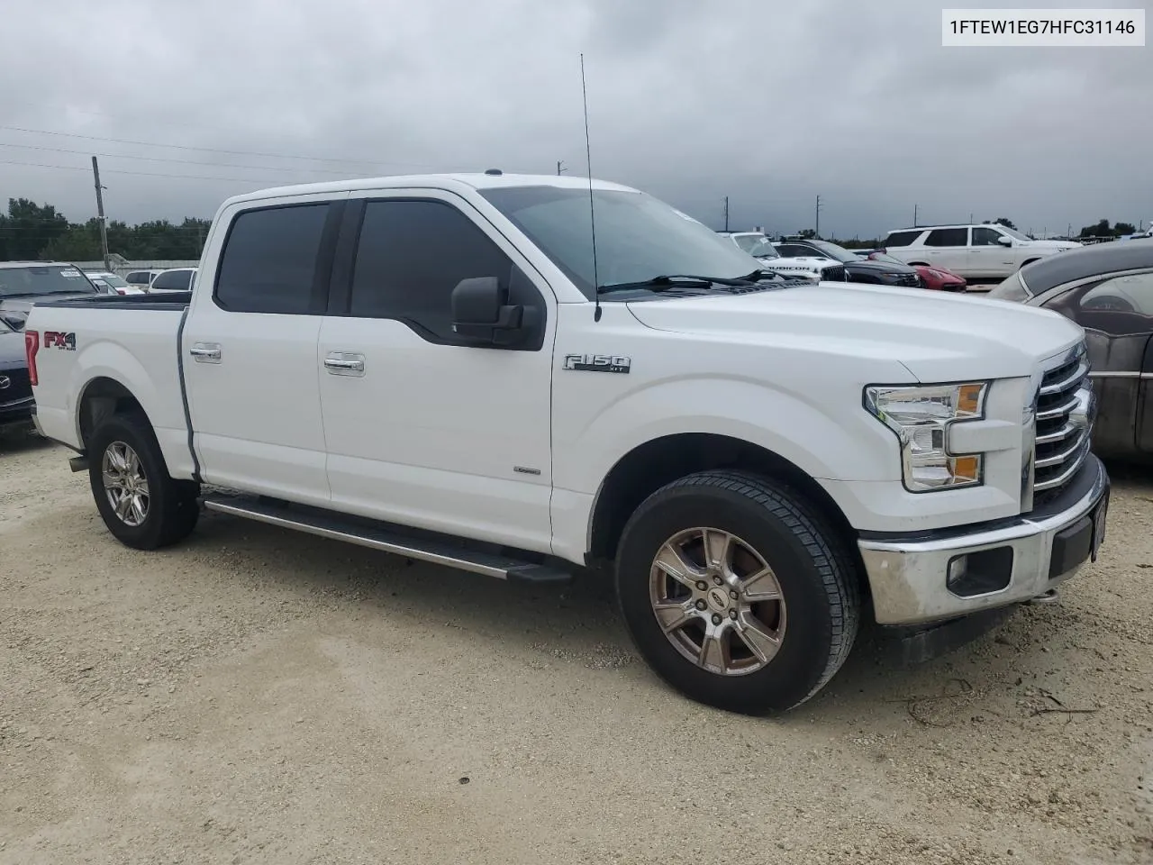 2017 Ford F150 Supercrew VIN: 1FTEW1EG7HFC31146 Lot: 74422154