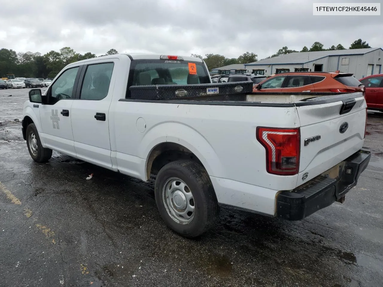 2017 Ford F150 Supercrew VIN: 1FTEW1CF2HKE45446 Lot: 74583874