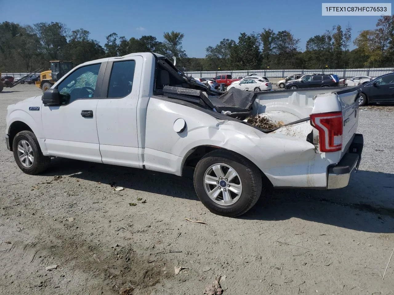 1FTEX1C87HFC76533 2017 Ford F150 Super Cab