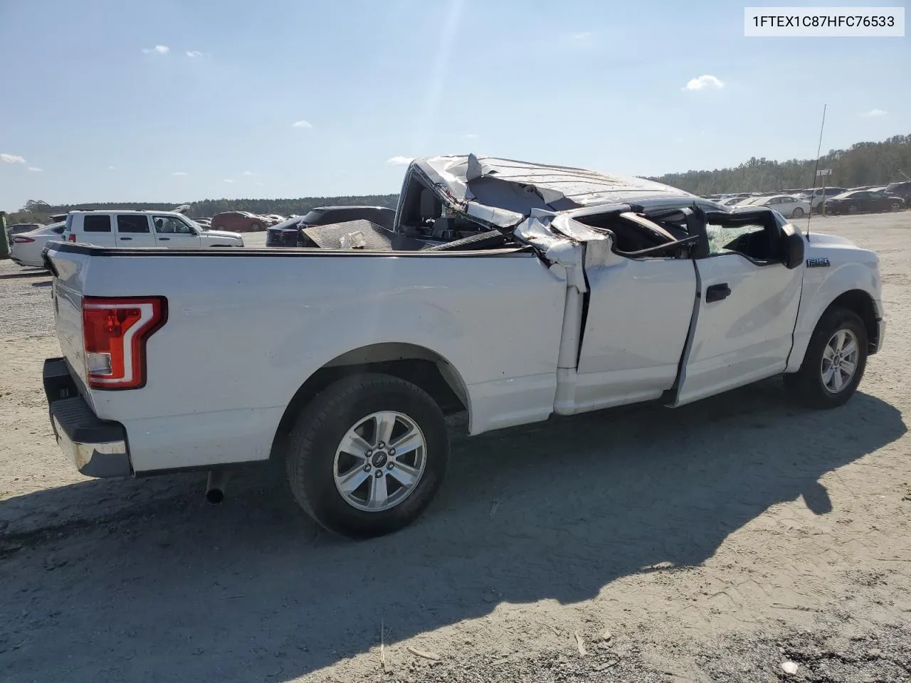 1FTEX1C87HFC76533 2017 Ford F150 Super Cab