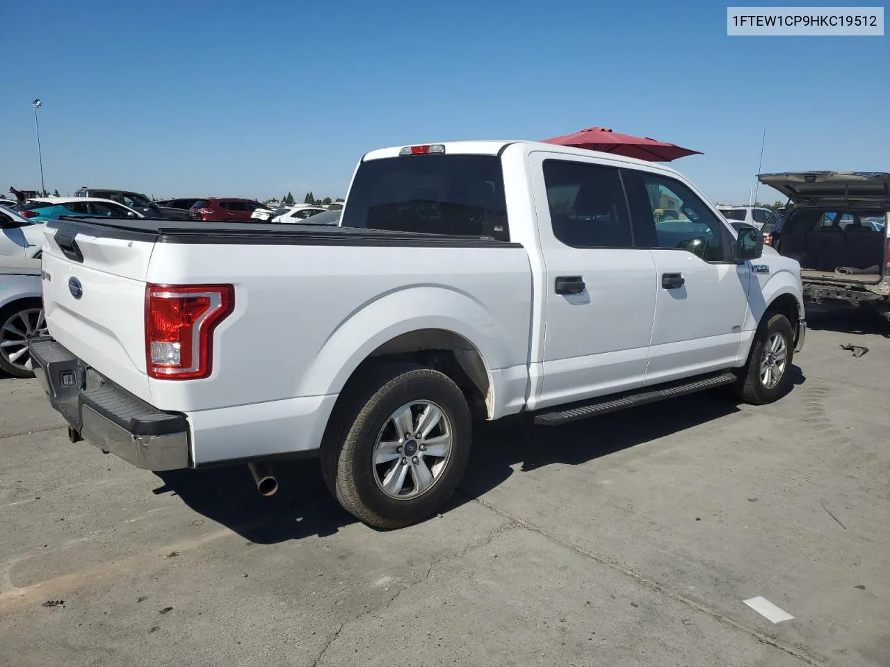 2017 Ford F150 Supercrew VIN: 1FTEW1CP9HKC19512 Lot: 74628184