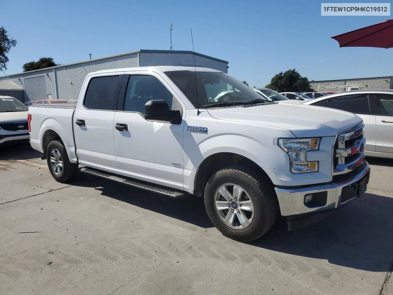 2017 Ford F150 Supercrew VIN: 1FTEW1CP9HKC19512 Lot: 74628184