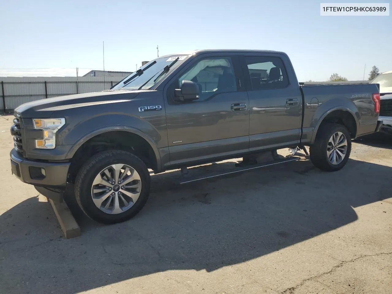 2017 Ford F150 Supercrew VIN: 1FTEW1CP5HKC63989 Lot: 74663154