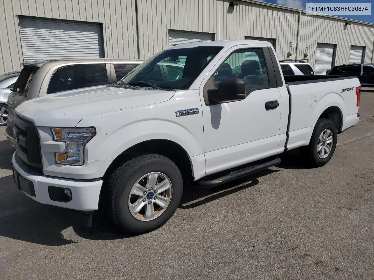 2017 Ford F150 VIN: 1FTMF1C83HFC30874 Lot: 74711074