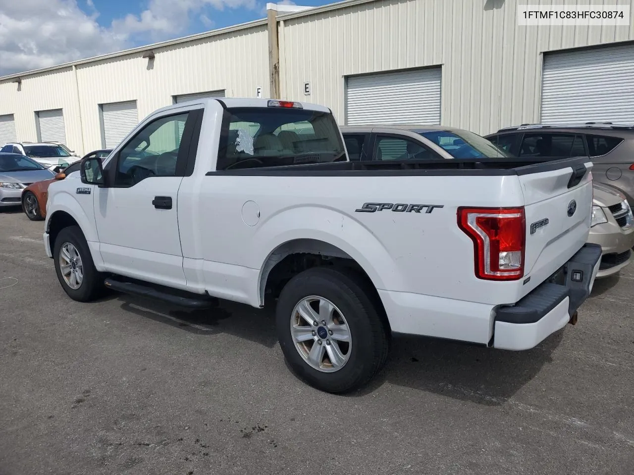 2017 Ford F150 VIN: 1FTMF1C83HFC30874 Lot: 74711074