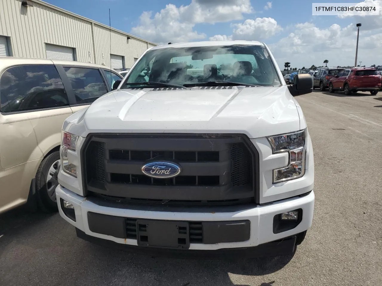 2017 Ford F150 VIN: 1FTMF1C83HFC30874 Lot: 74711074