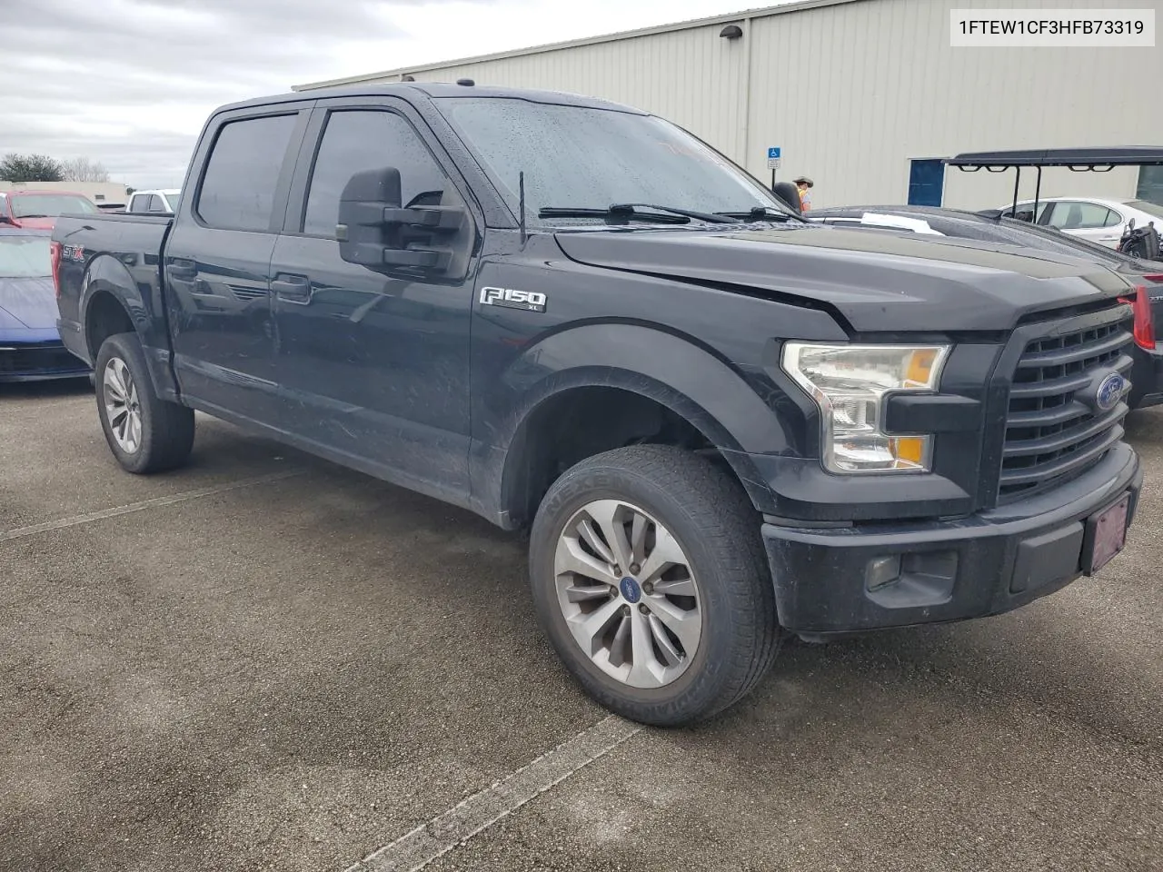 2017 Ford F150 Supercrew VIN: 1FTEW1CF3HFB73319 Lot: 74748024