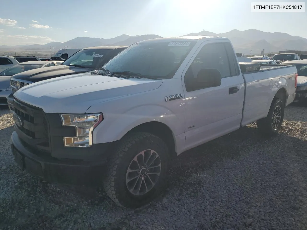 2017 Ford F150 VIN: 1FTMF1EP7HKC54817 Lot: 74749974