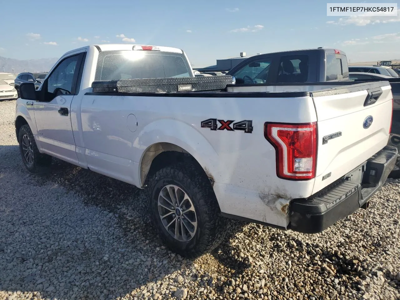 2017 Ford F150 VIN: 1FTMF1EP7HKC54817 Lot: 74749974