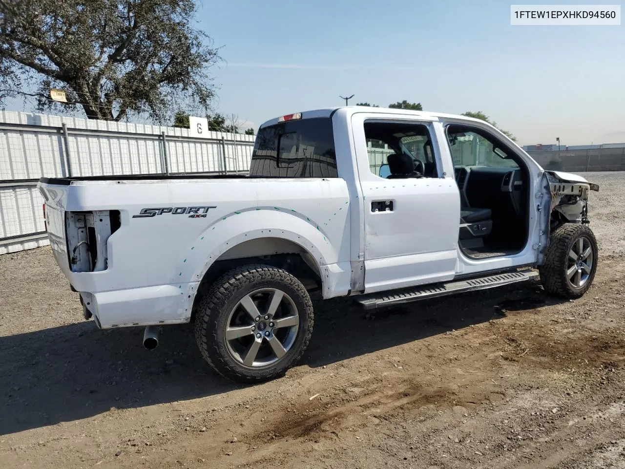 1FTEW1EPXHKD94560 2017 Ford F150 Supercrew