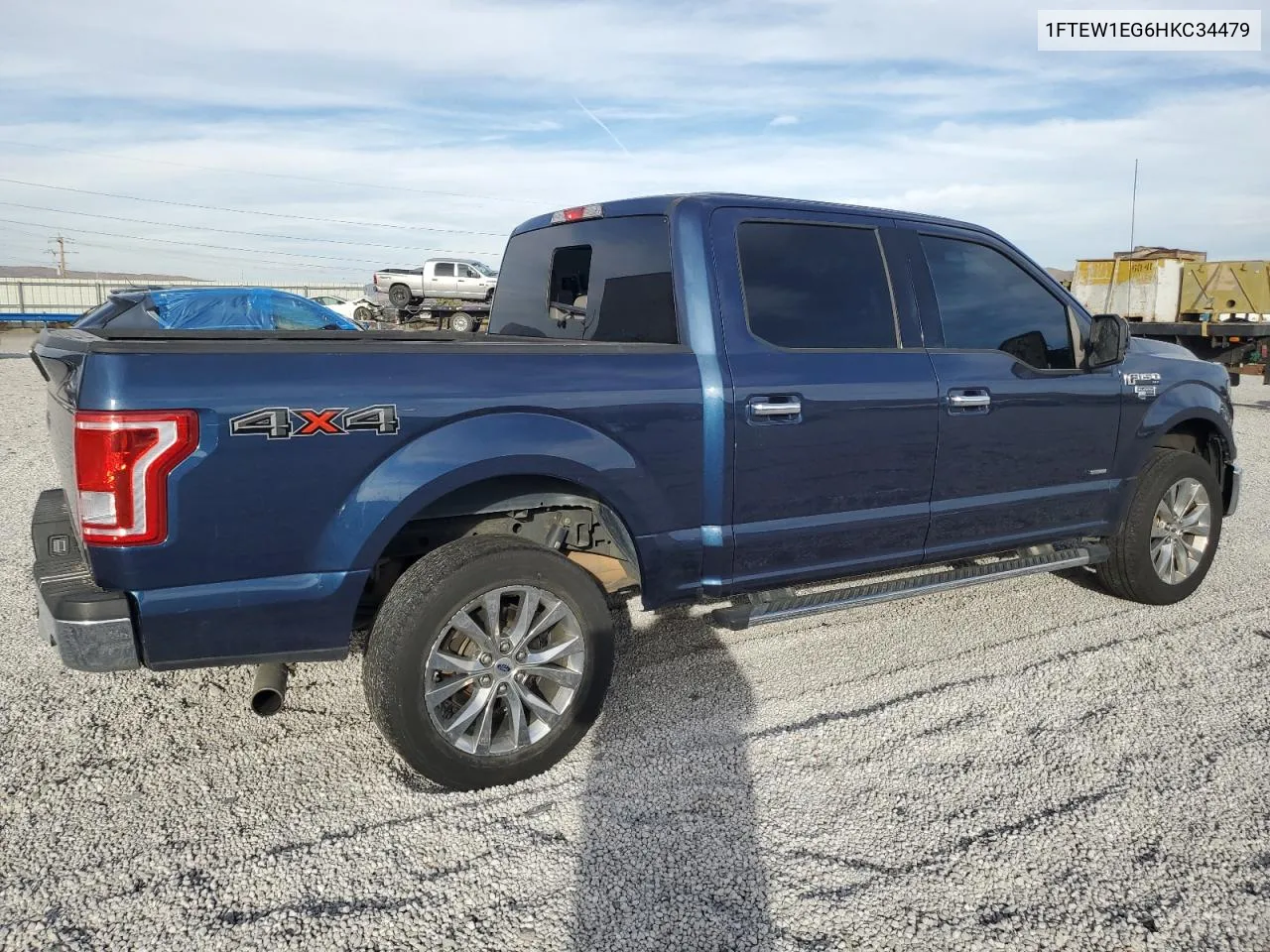 2017 Ford F150 Supercrew VIN: 1FTEW1EG6HKC34479 Lot: 74964954