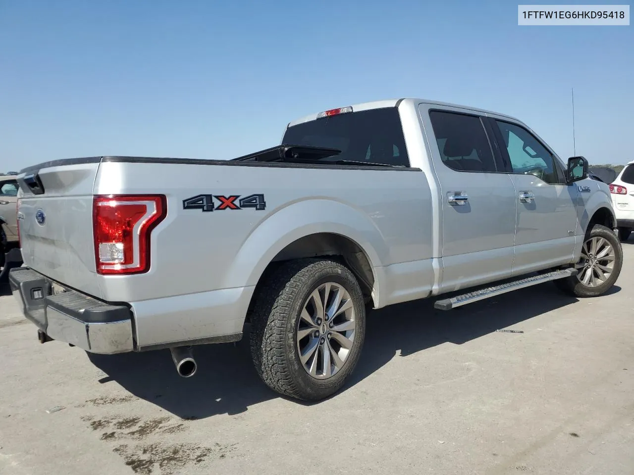 2017 Ford F150 Supercrew VIN: 1FTFW1EG6HKD95418 Lot: 74976104