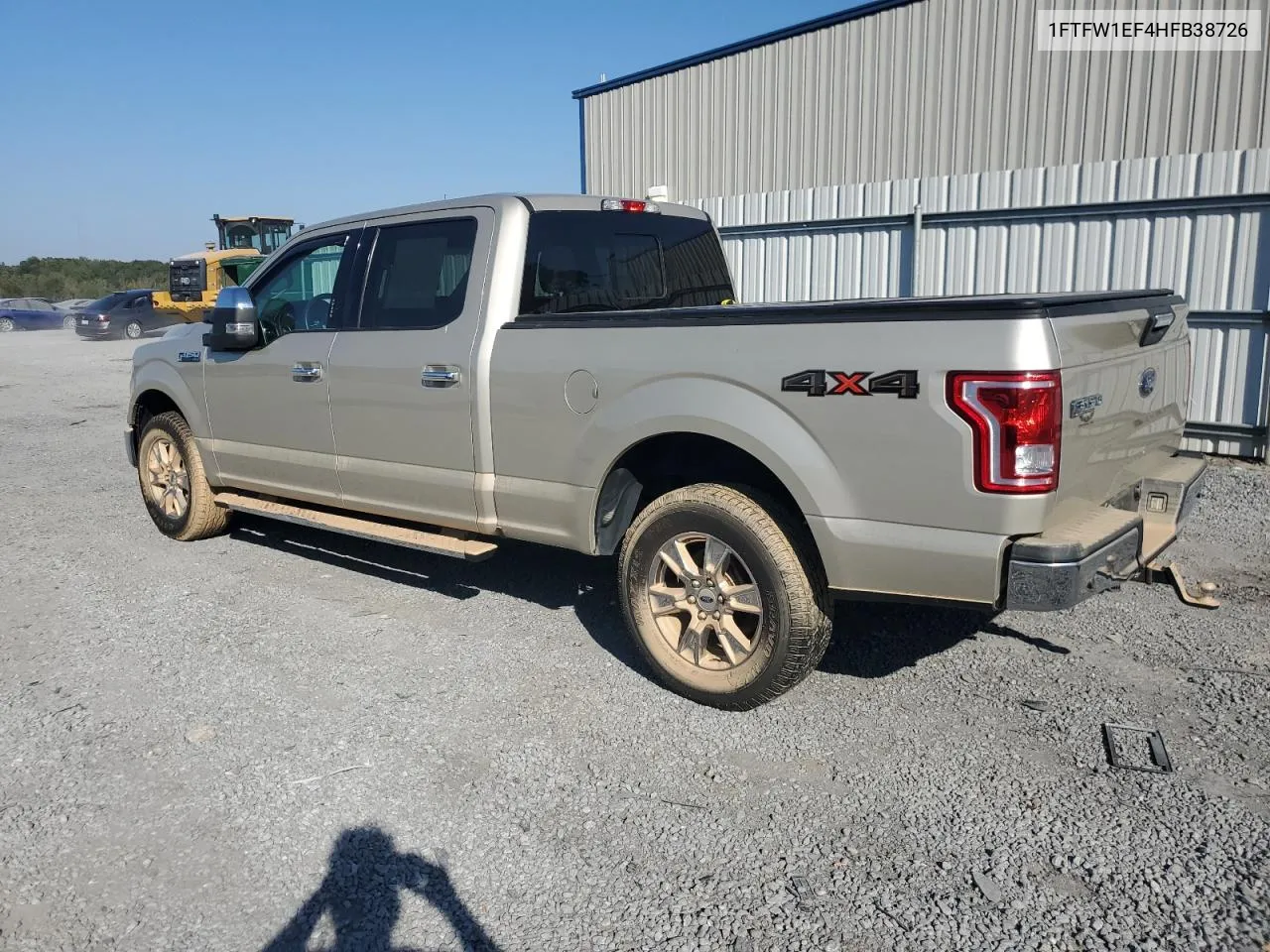 2017 Ford F150 Supercrew VIN: 1FTFW1EF4HFB38726 Lot: 75081654