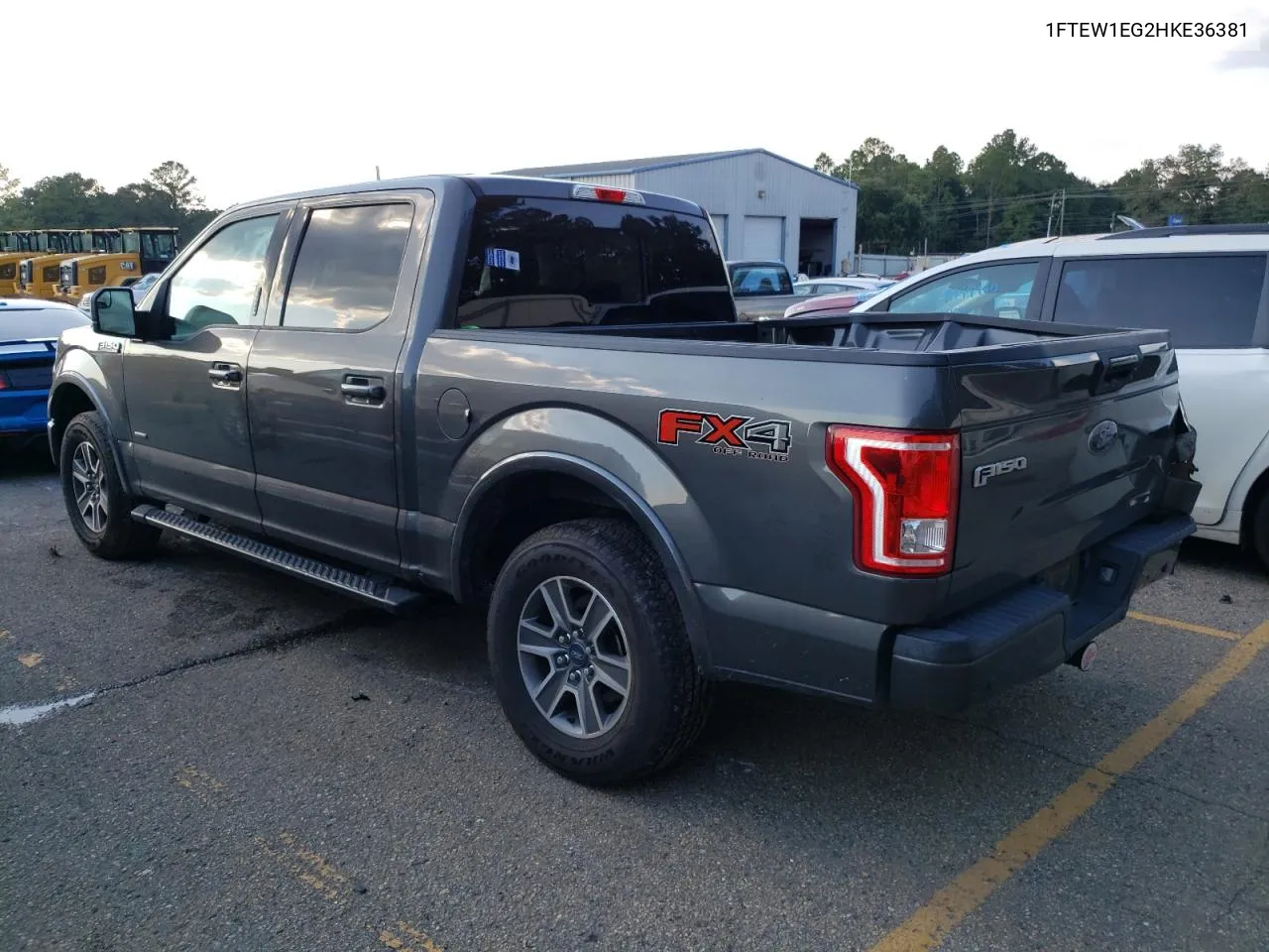 2017 Ford F150 Supercrew VIN: 1FTEW1EG2HKE36381 Lot: 75109234