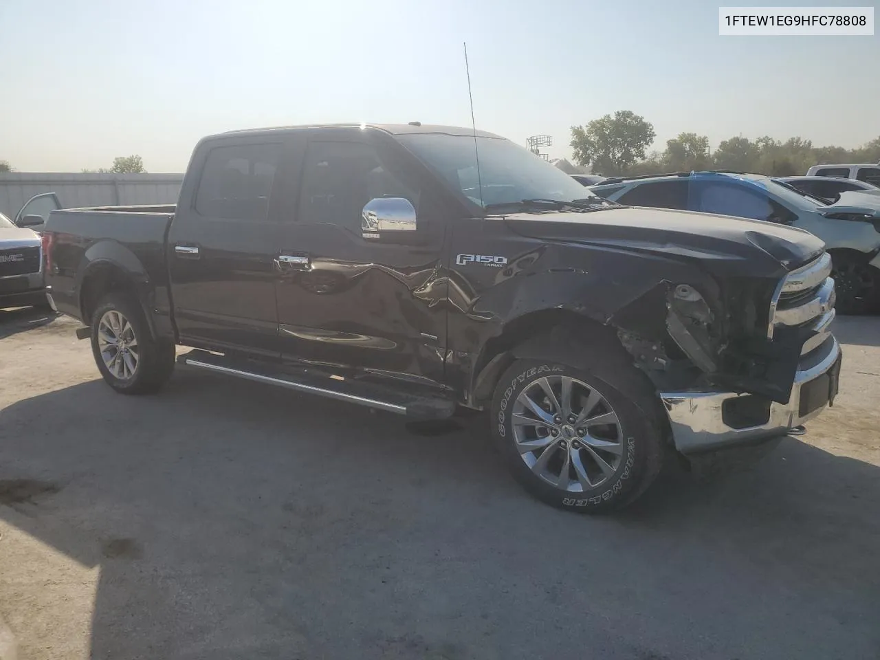 2017 Ford F150 Supercrew VIN: 1FTEW1EG9HFC78808 Lot: 75253474