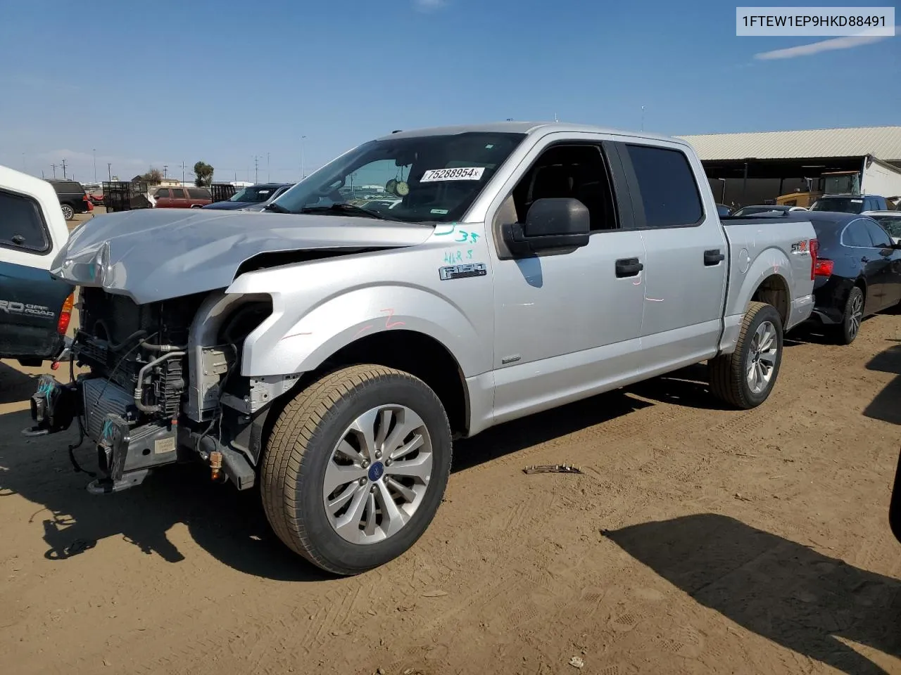 1FTEW1EP9HKD88491 2017 Ford F150 Supercrew