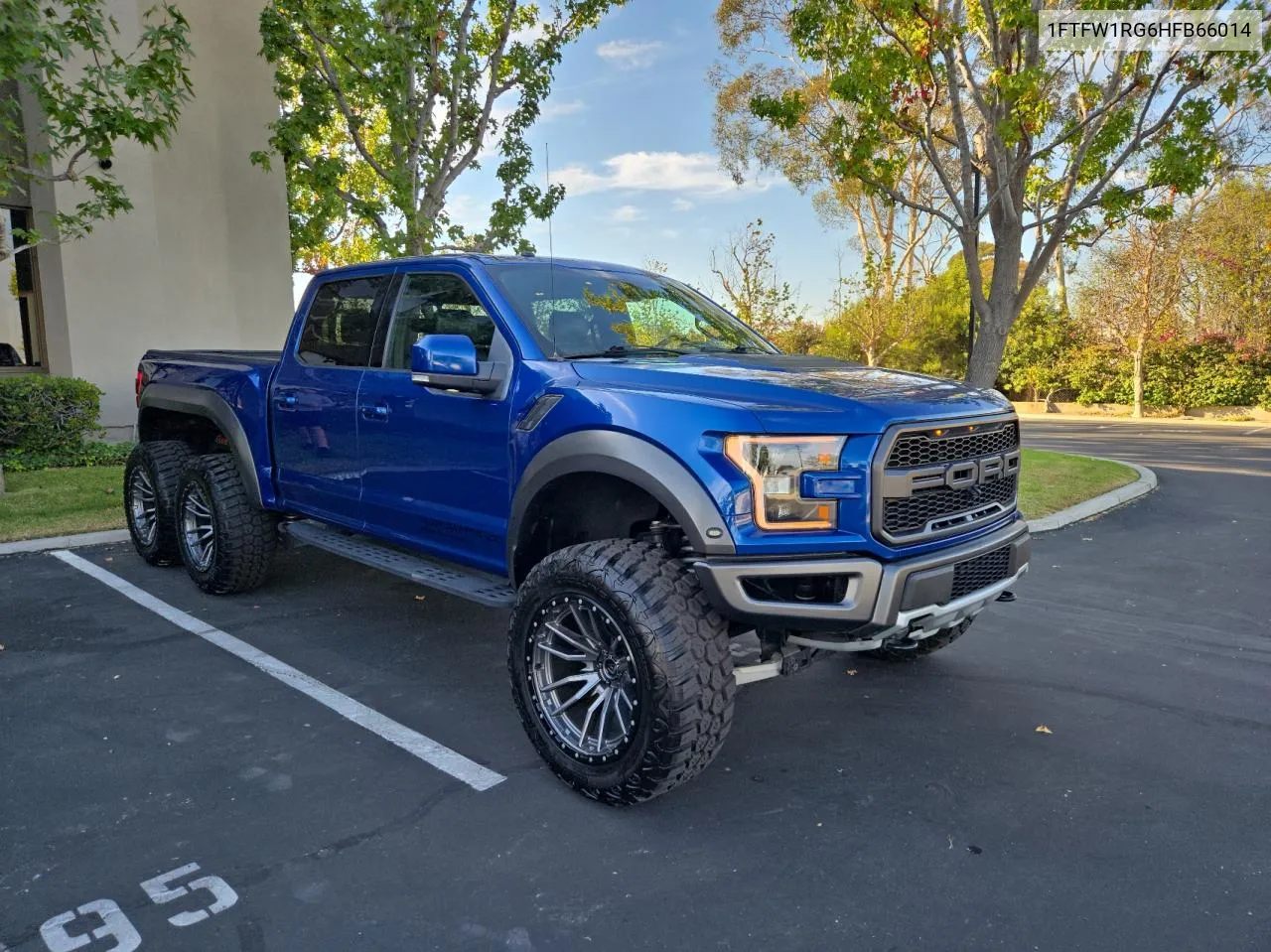 2017 Ford F150 Raptor VIN: 1FTFW1RG6HFB66014 Lot: 75361704