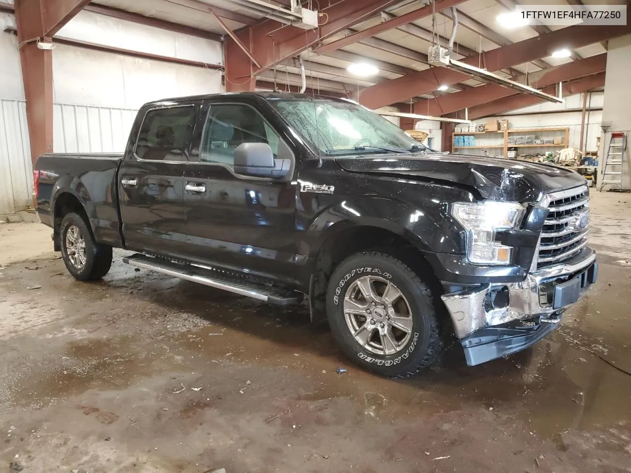 2017 Ford F150 Supercrew VIN: 1FTFW1EF4HFA77250 Lot: 75394464