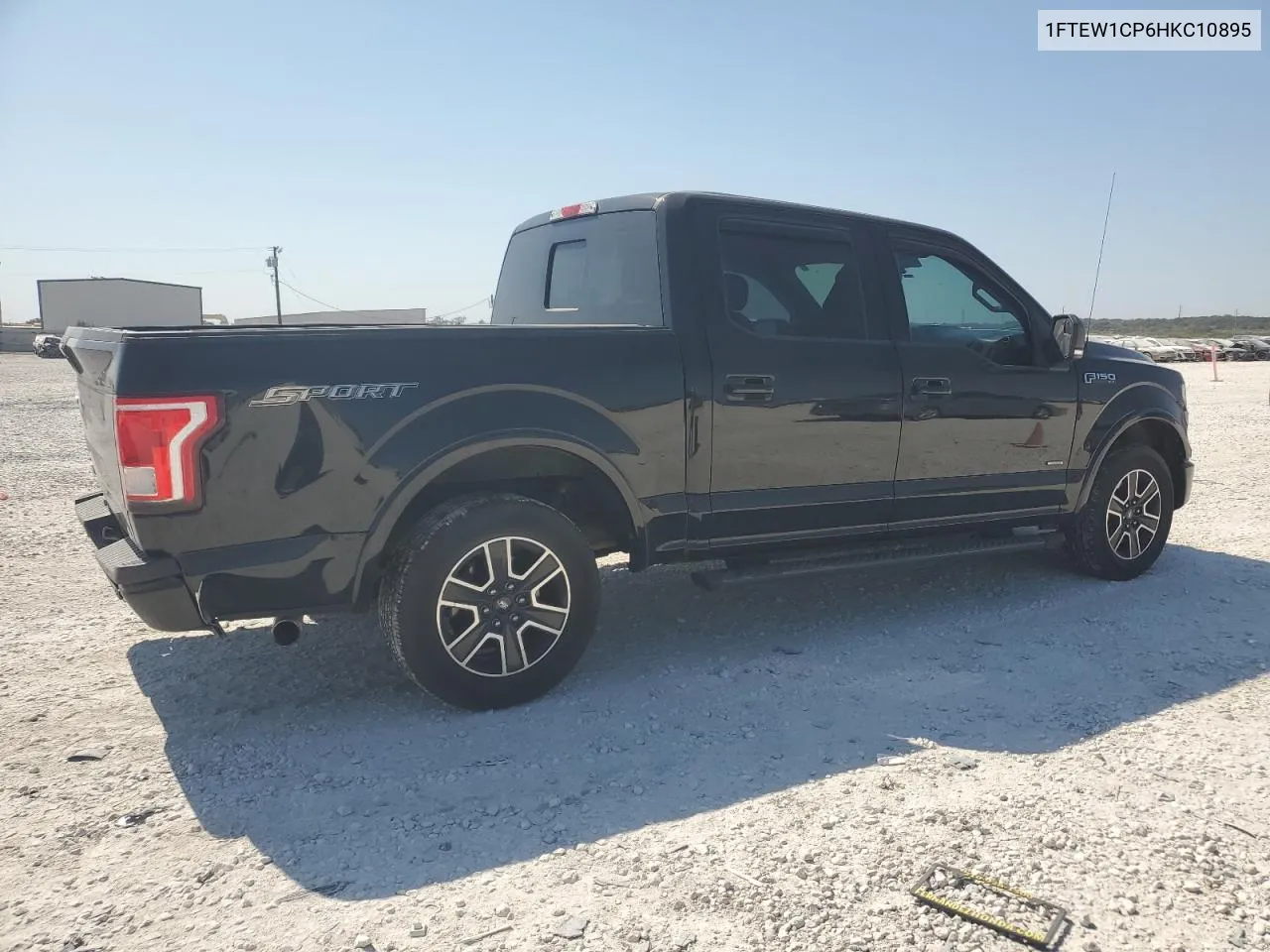 2017 Ford F150 Supercrew VIN: 1FTEW1CP6HKC10895 Lot: 75416804