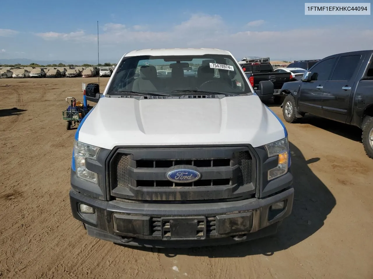 2017 Ford F150 VIN: 1FTMF1EFXHKC44094 Lot: 75478974