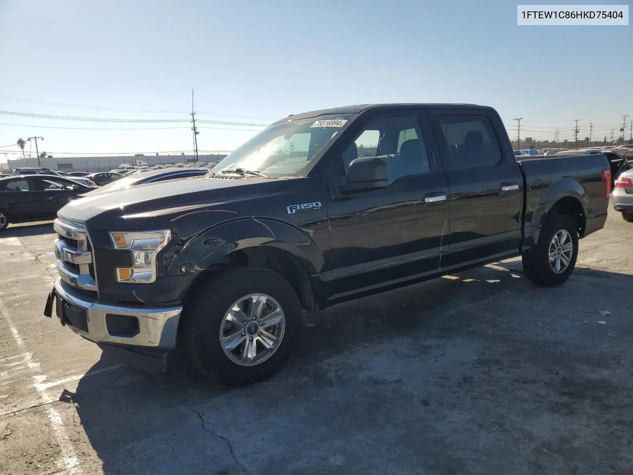 1FTEW1C86HKD75404 2017 Ford F150 Supercrew