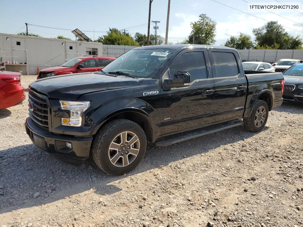 2017 Ford F150 Supercrew VIN: 1FTEW1CP2HKC71290 Lot: 75630484