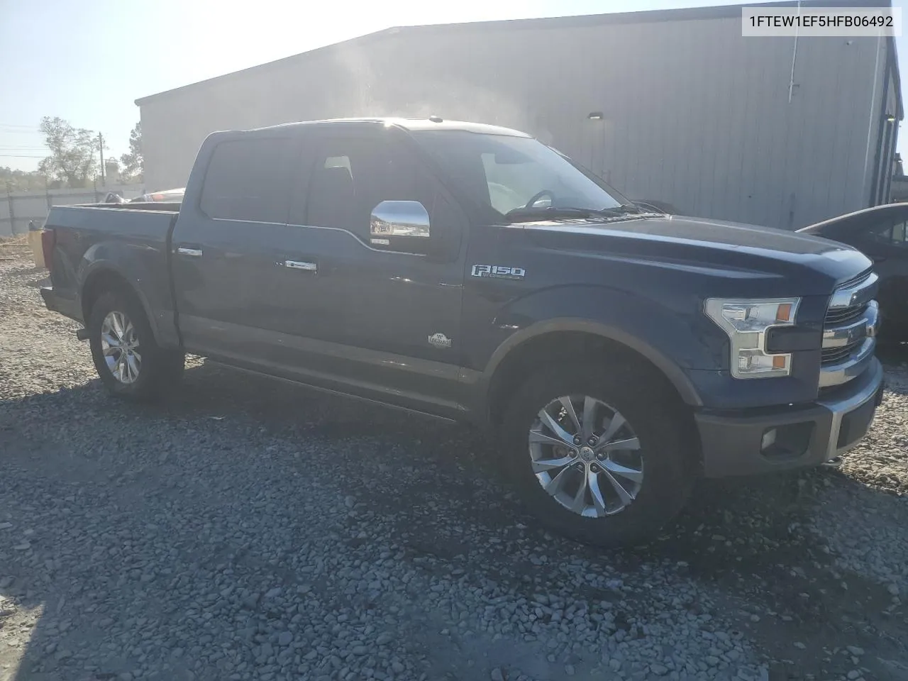 2017 Ford F150 Supercrew VIN: 1FTEW1EF5HFB06492 Lot: 75895024