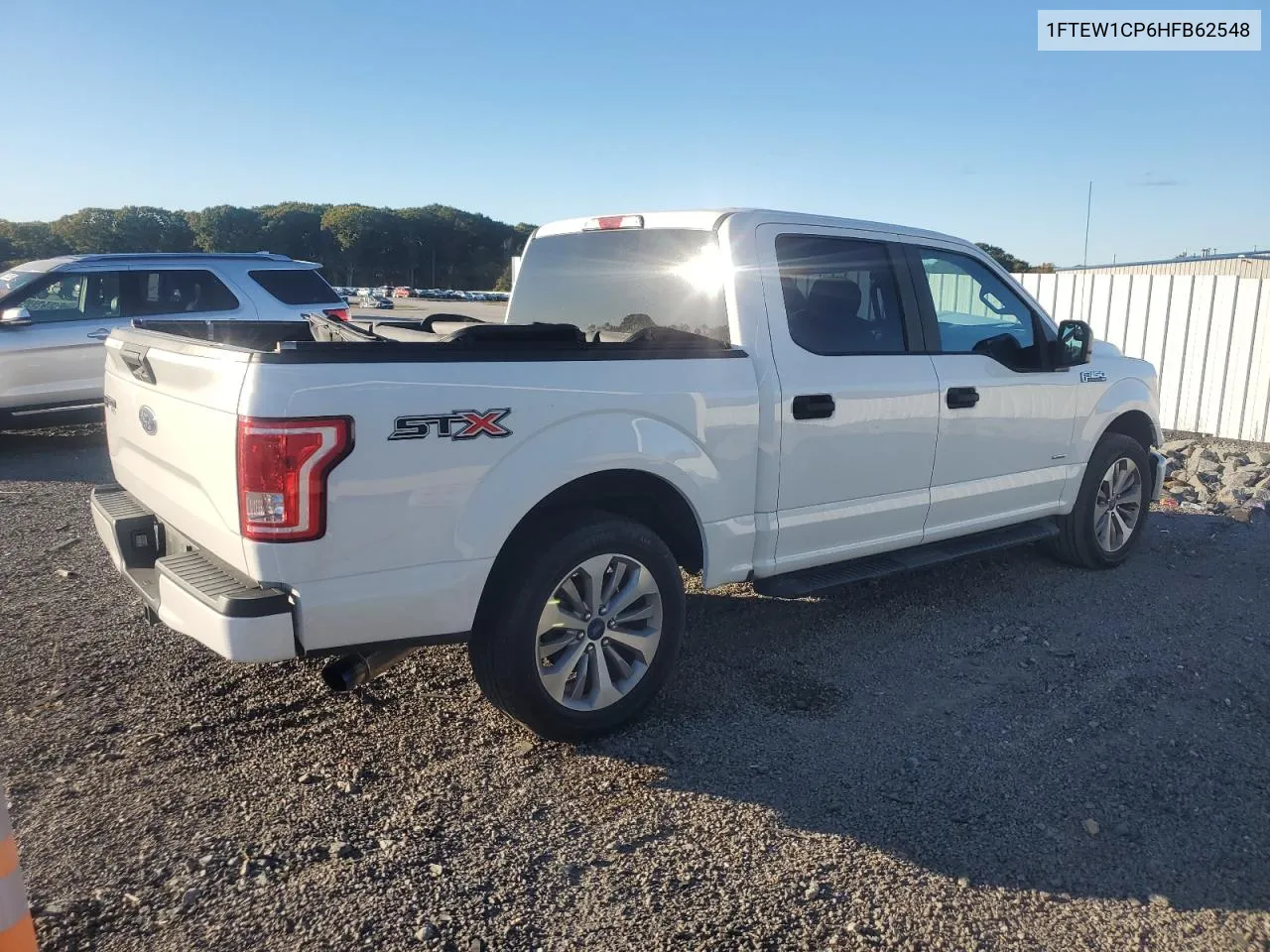 2017 Ford F150 Supercrew VIN: 1FTEW1CP6HFB62548 Lot: 76130384