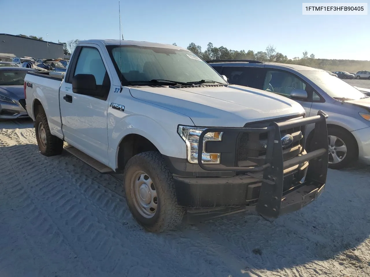 2017 Ford F150 VIN: 1FTMF1EF3HFB90405 Lot: 76140504