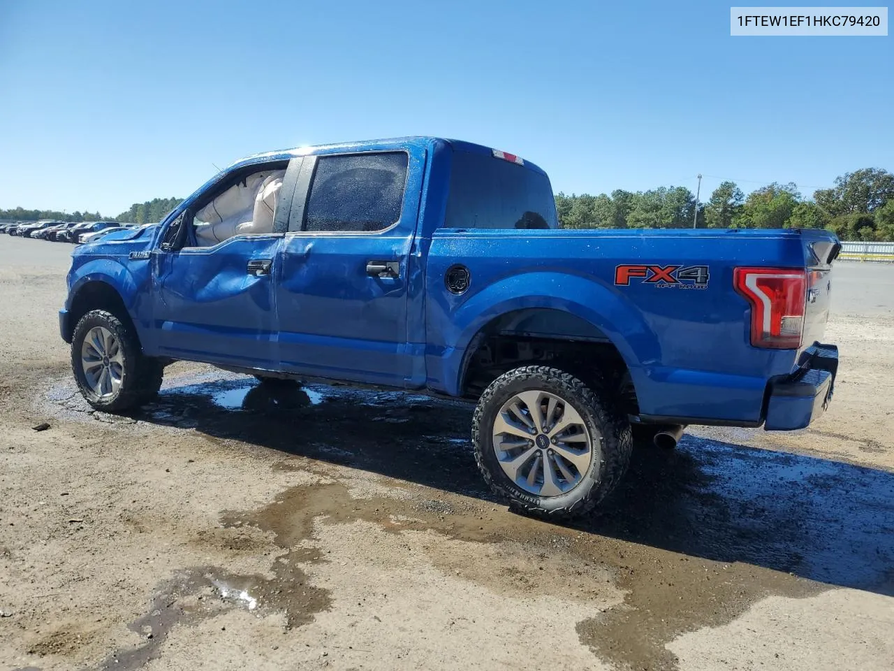 2017 Ford F150 Supercrew VIN: 1FTEW1EF1HKC79420 Lot: 76190884