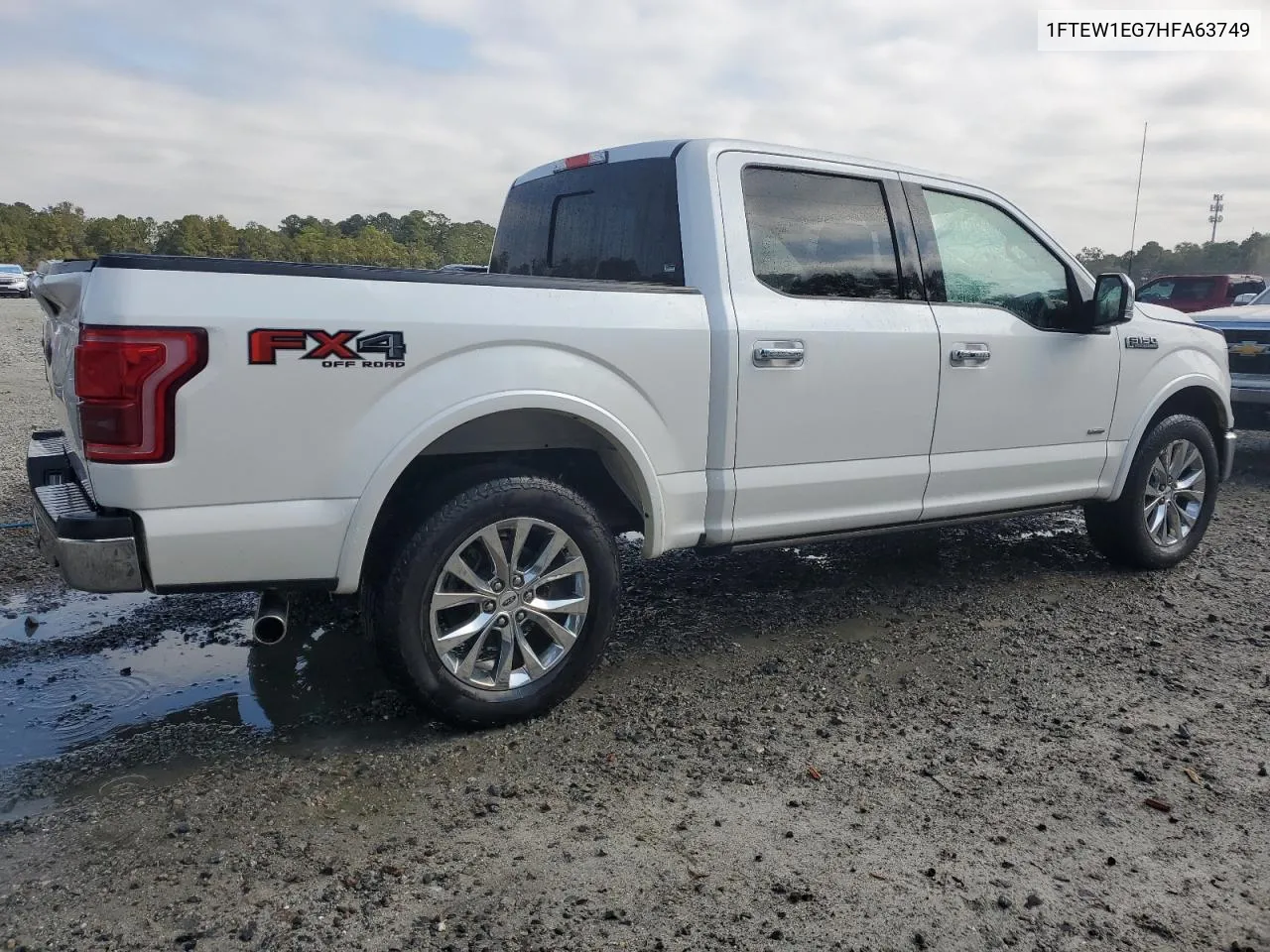 2017 Ford F150 Supercrew VIN: 1FTEW1EG7HFA63749 Lot: 76395094