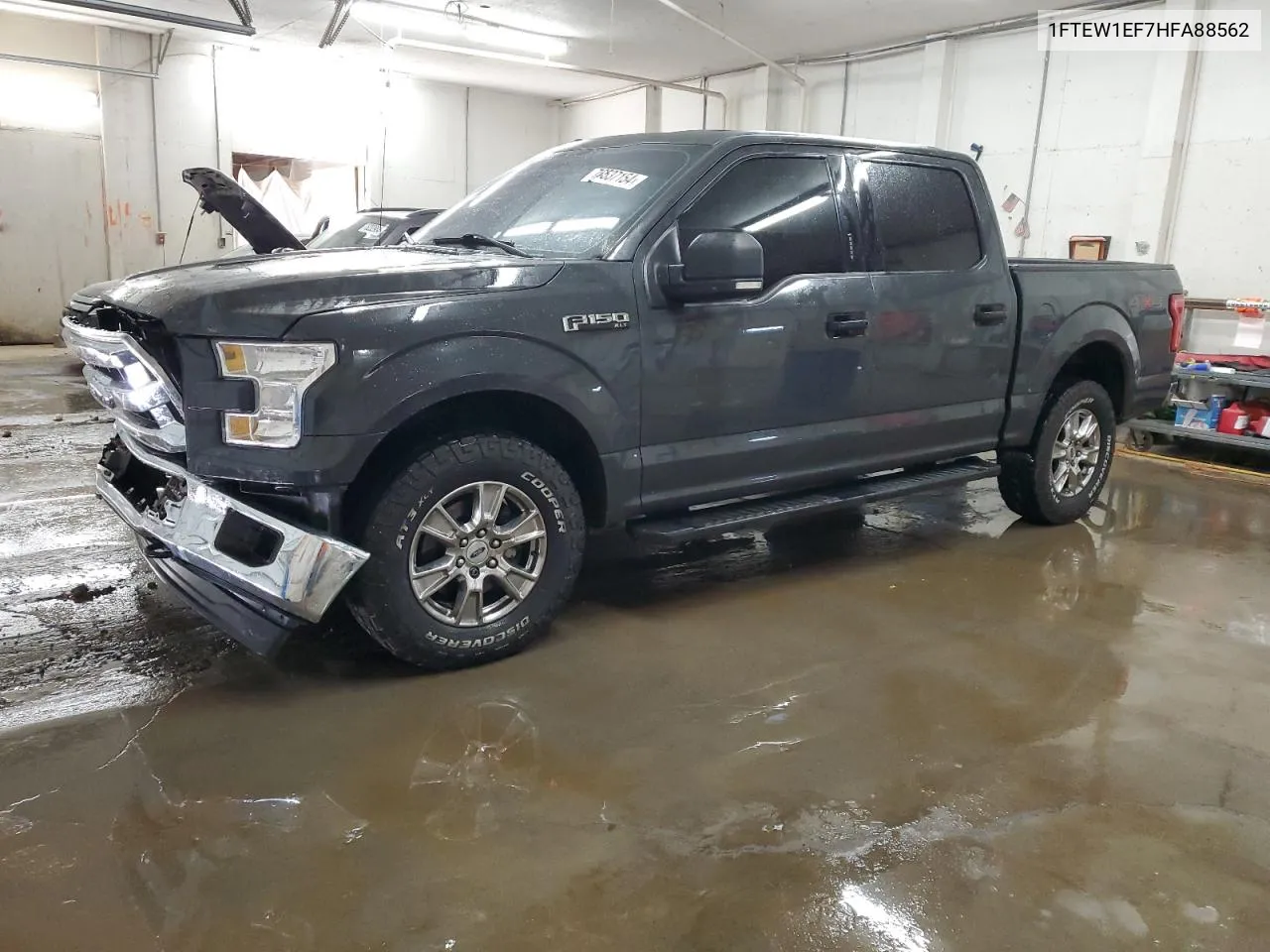 2017 Ford F150 Supercrew VIN: 1FTEW1EF7HFA88562 Lot: 76537154