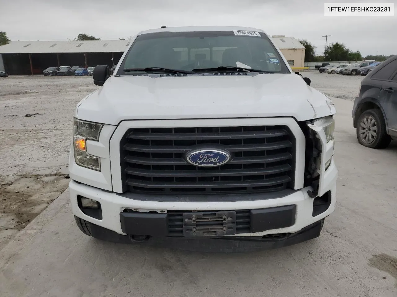 2017 Ford F150 Supercrew VIN: 1FTEW1EF8HKC23281 Lot: 76564674