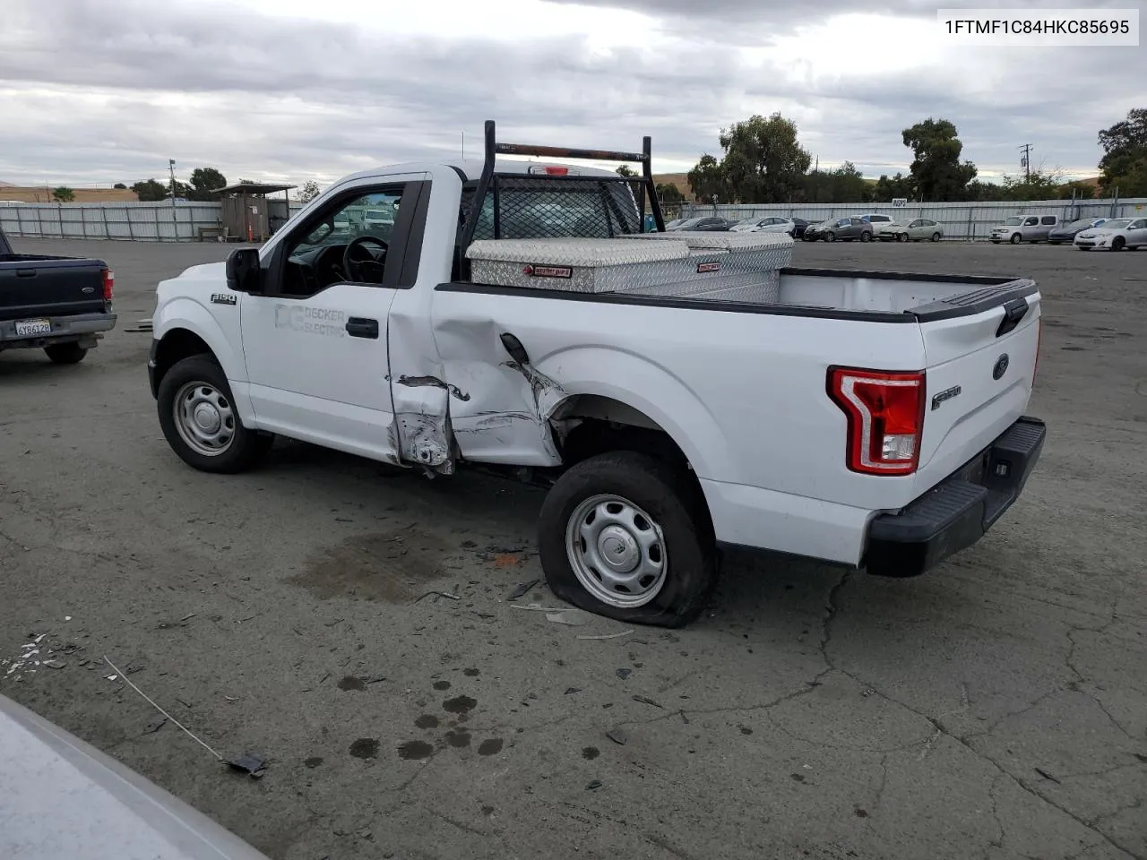 2017 Ford F150 VIN: 1FTMF1C84HKC85695 Lot: 76575004