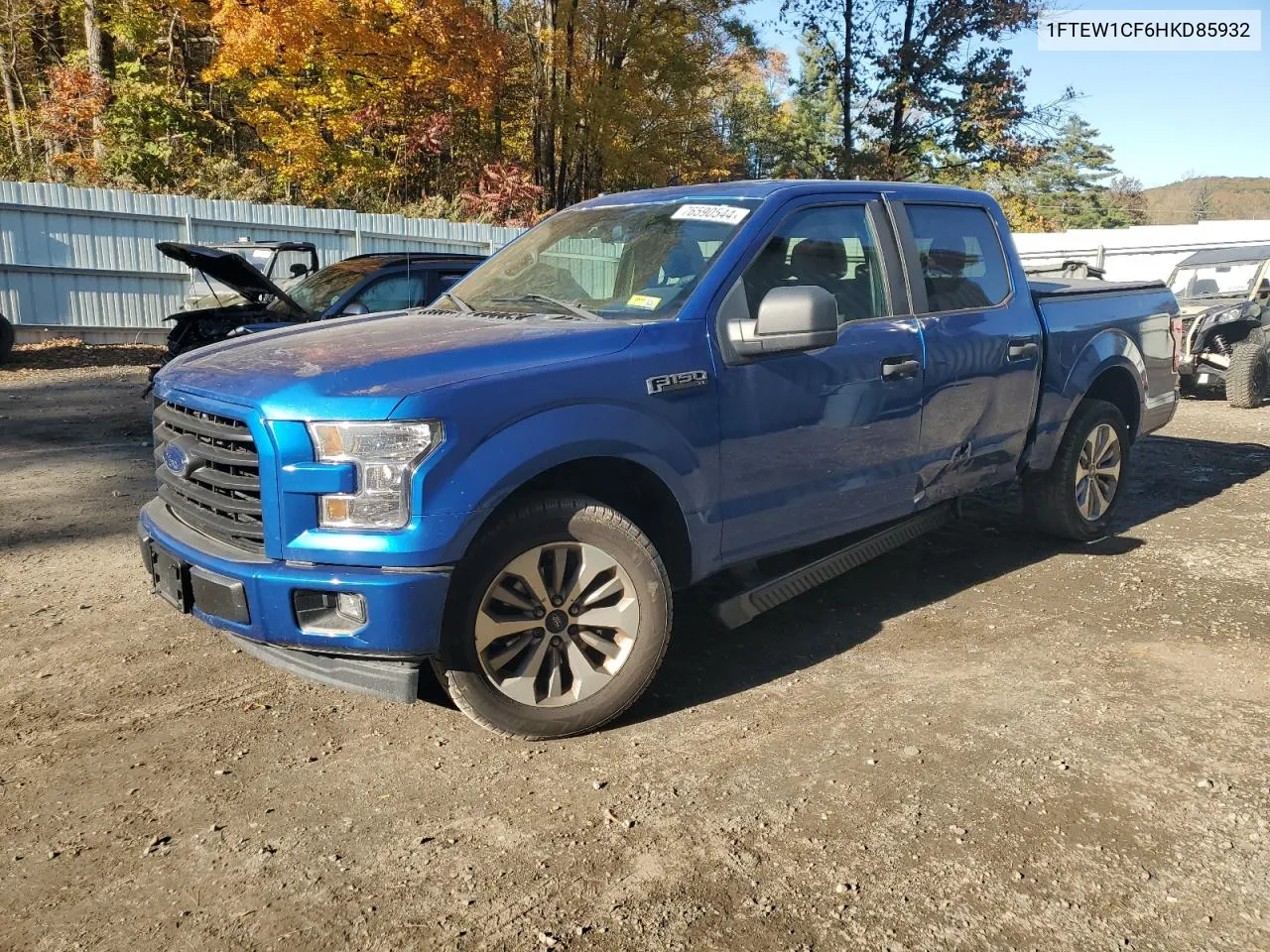 2017 Ford F150 Supercrew VIN: 1FTEW1CF6HKD85932 Lot: 76590544