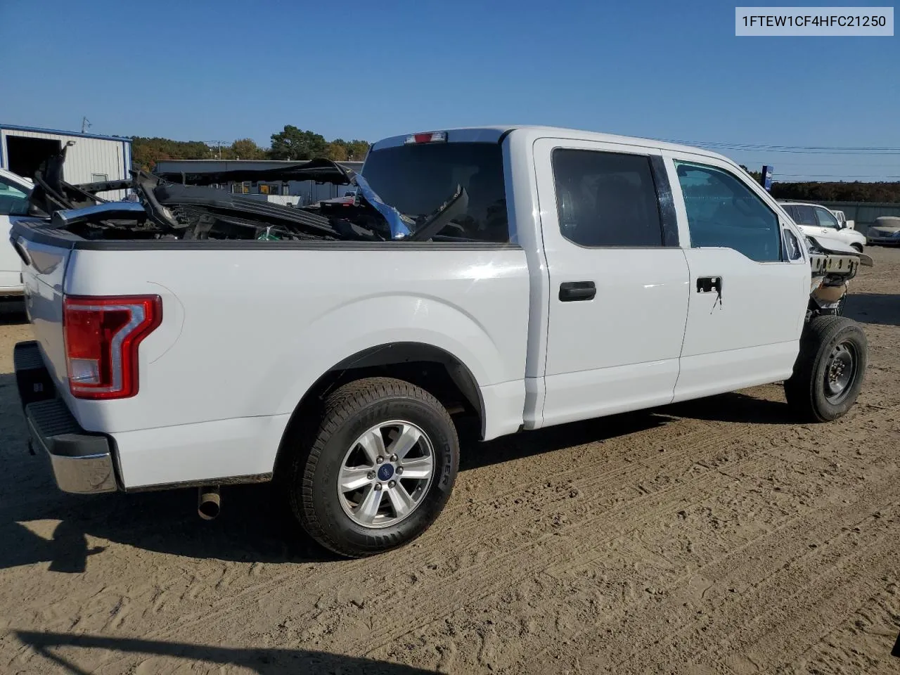 2017 Ford F150 Supercrew VIN: 1FTEW1CF4HFC21250 Lot: 76717974