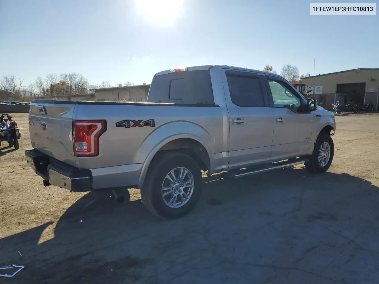 2017 Ford F150 Supercrew VIN: 1FTEW1EP3HFC10813 Lot: 76892714