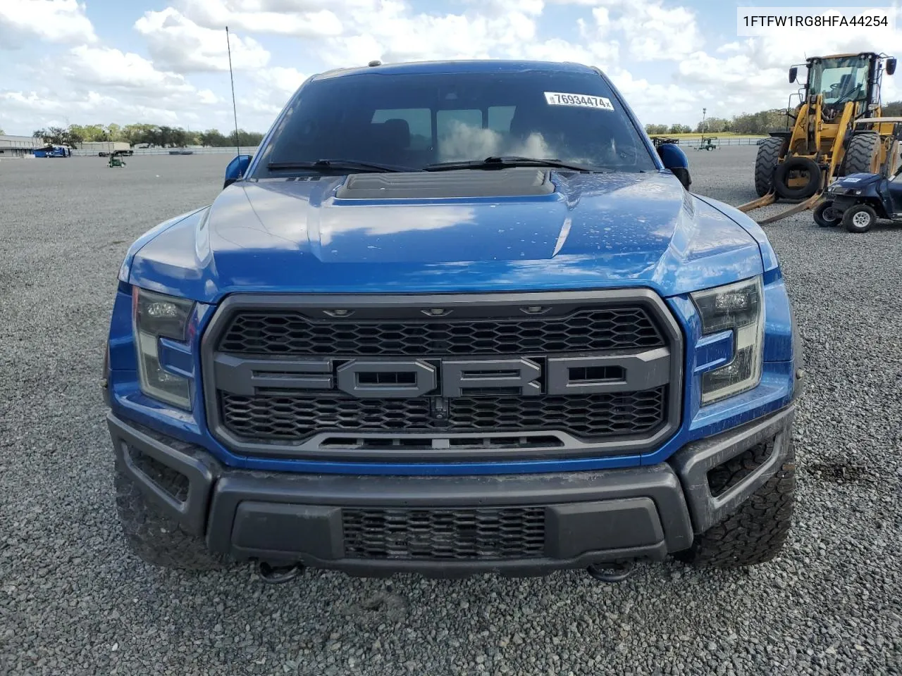 2017 Ford F150 Raptor VIN: 1FTFW1RG8HFA44254 Lot: 76934474