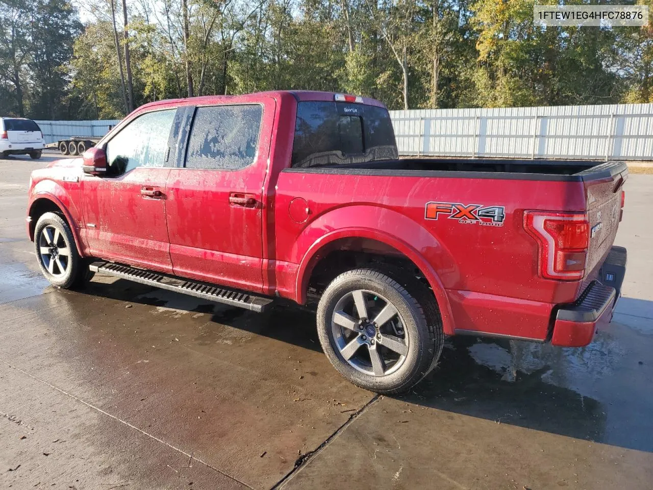 2017 Ford F150 Supercrew VIN: 1FTEW1EG4HFC78876 Lot: 77087594