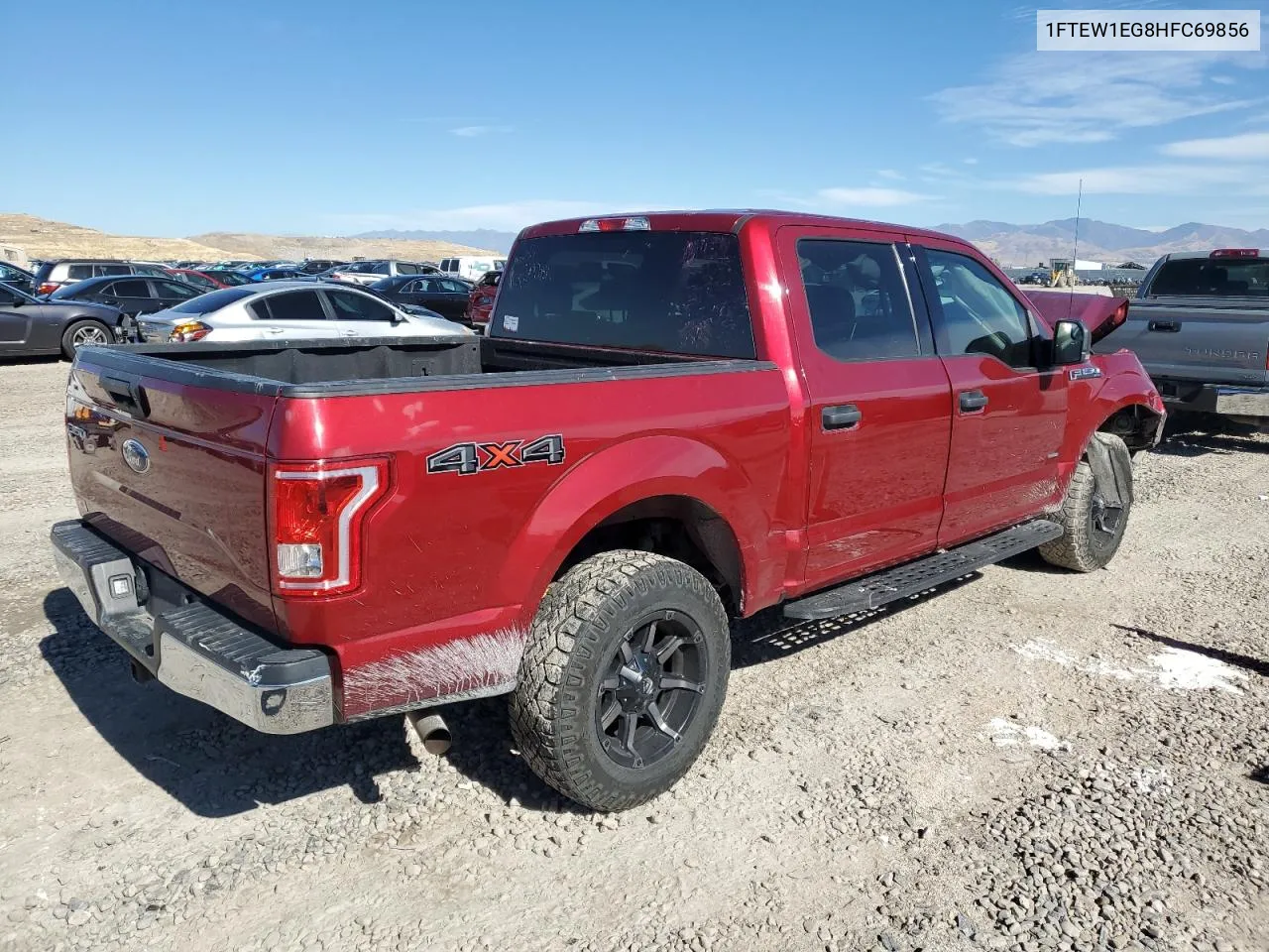 2017 Ford F150 Supercrew VIN: 1FTEW1EG8HFC69856 Lot: 77111524