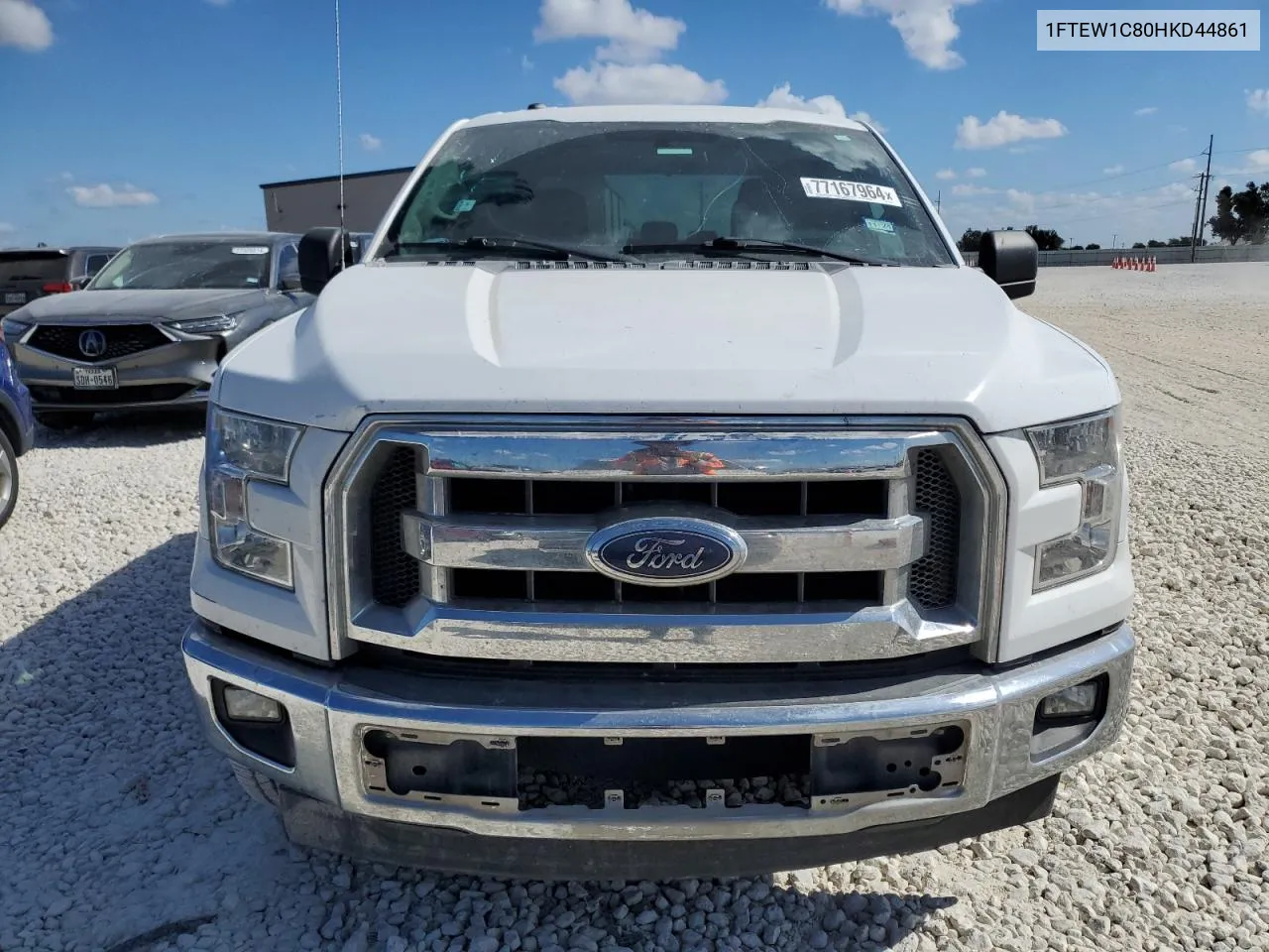 2017 Ford F150 Supercrew VIN: 1FTEW1C80HKD44861 Lot: 77167964