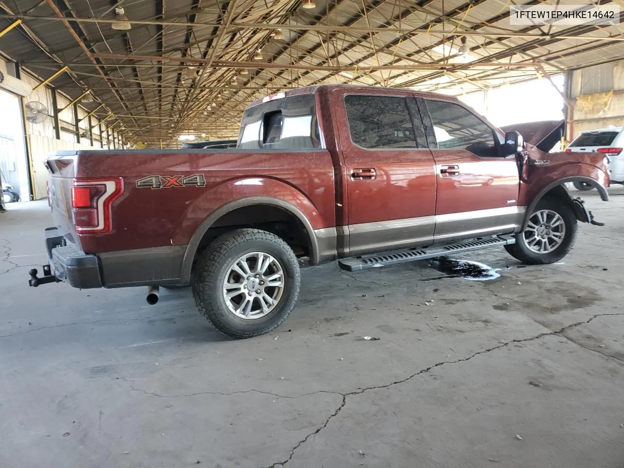 2017 Ford F150 Supercrew VIN: 1FTEW1EP4HKE14642 Lot: 77176114