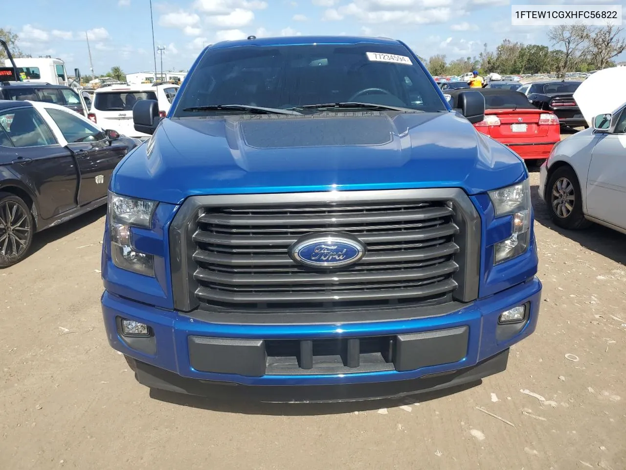 1FTEW1CGXHFC56822 2017 Ford F150 Supercrew