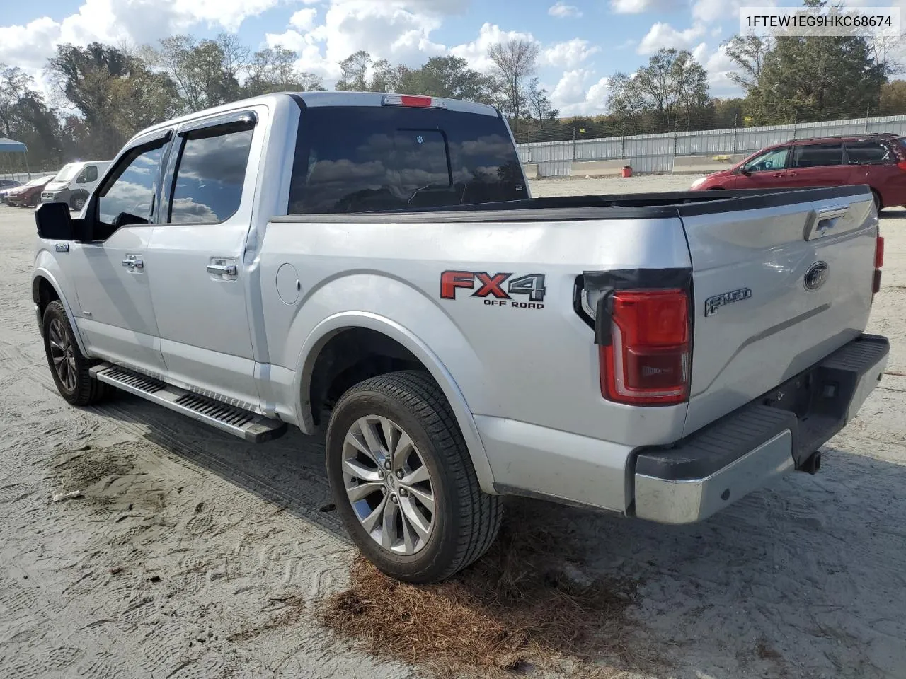 2017 Ford F150 Supercrew VIN: 1FTEW1EG9HKC68674 Lot: 77320324